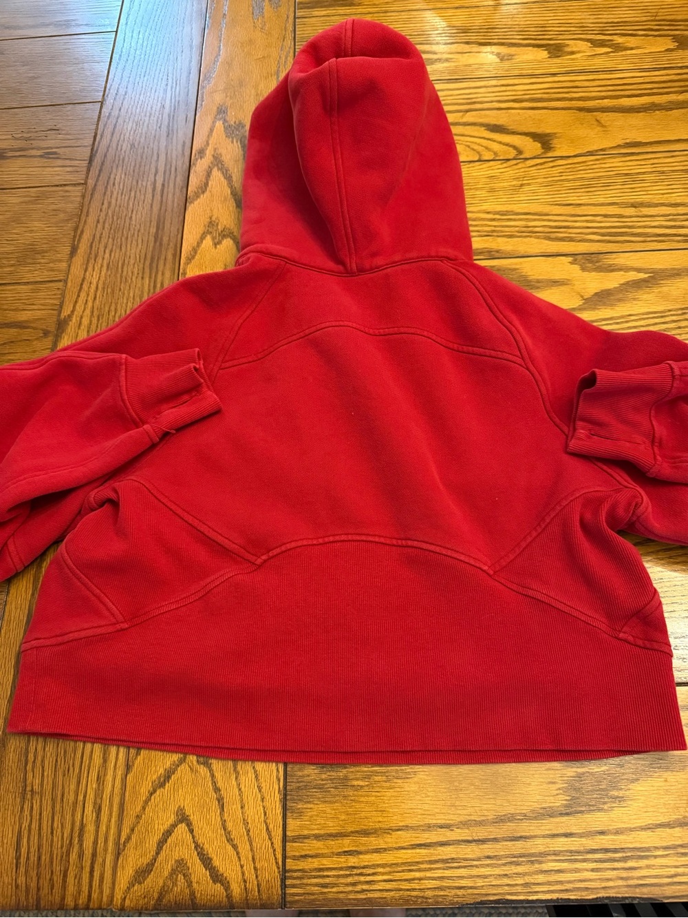 Lululemon Scuba Oversized Half-Zip Hoodie Alabama Crimson Tide Red XS/S - Picture 5 of 6